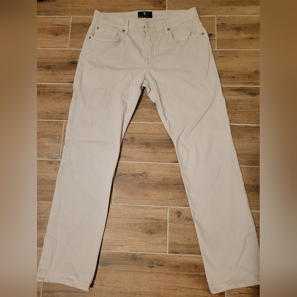 7 for all mankind luxe performance straight jeans